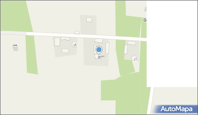 Chudzynek, Chudzynek, 16, mapa Chudzynek