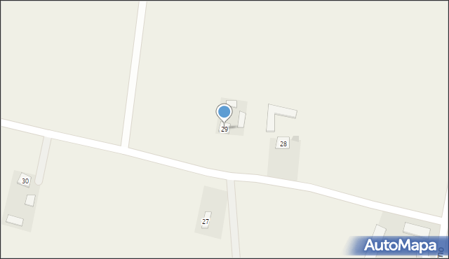 Chudzyno, Chudzyno, 29, mapa Chudzyno