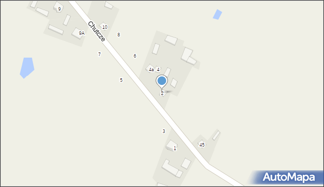Chutcze, Chutcze, 2, mapa Chutcze