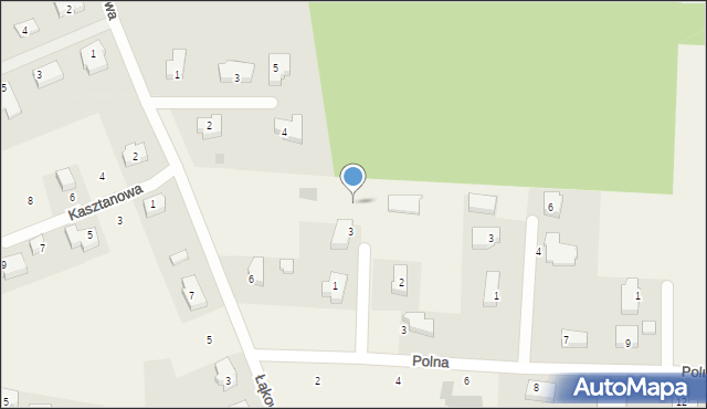 Chwalęcice, Chabrowa, 5, mapa Chwalęcice