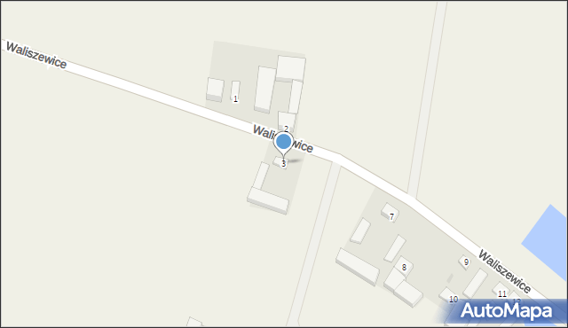 Chwalęcice, Chwalęcice, 3, mapa Chwalęcice