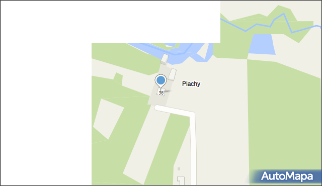 Chwalibogowice, Chwalibogowice, 36, mapa Chwalibogowice