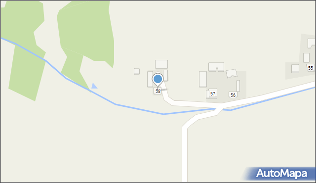 Chwalibogowice, Chwalibogowice, 58, mapa Chwalibogowice
