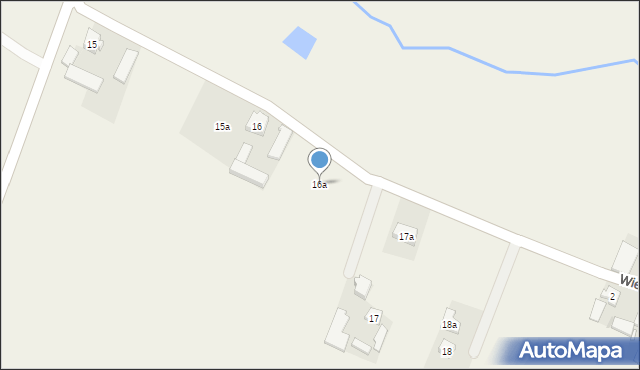 Chwalibogowo, Chwalibogowo, 16a, mapa Chwalibogowo