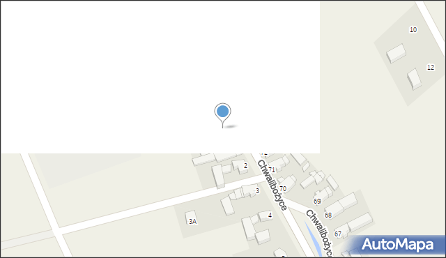 Chwalibożyce, Chwalibożyce, 2A, mapa Chwalibożyce