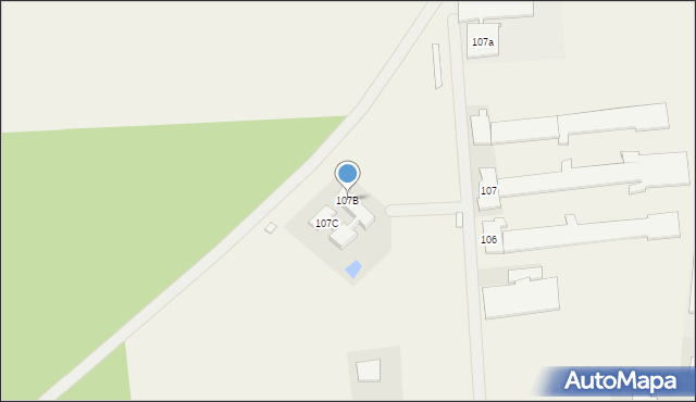Chwalim, Chwalim, 107B, mapa Chwalim