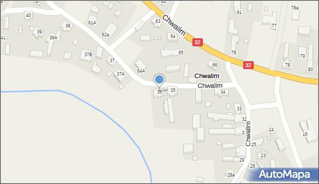 Chwalim, Chwalim, 36, mapa Chwalim