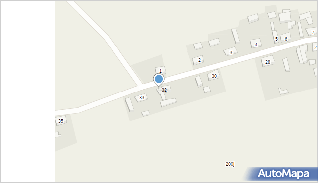 Chwalimie, Chwalimie, 32A, mapa Chwalimie