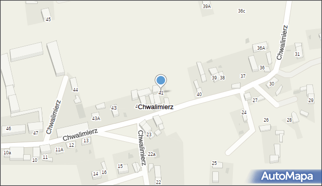 Chwalimierz, Chwalimierz, 41, mapa Chwalimierz