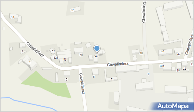 Chwalimierz, Chwalimierz, 49, mapa Chwalimierz