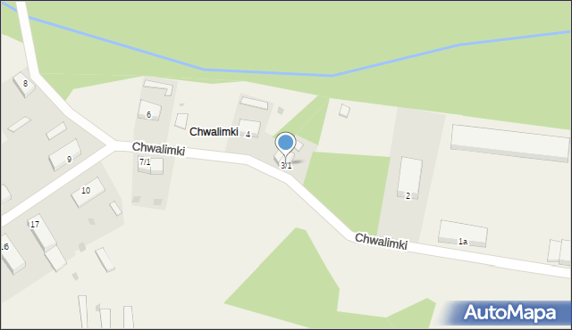 Chwalimki, Chwalimki, 3/1, mapa Chwalimki