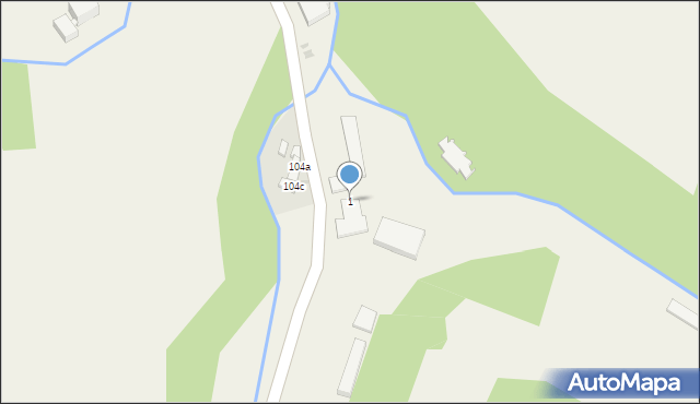 Chwalisław, Chwalisław, 1, mapa Chwalisław