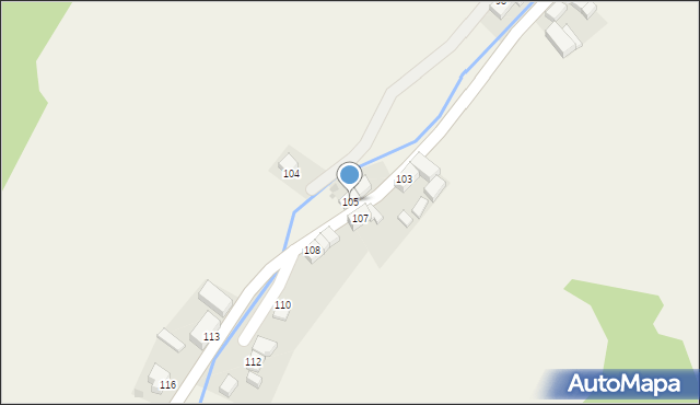 Chwalisław, Chwalisław, 105, mapa Chwalisław
