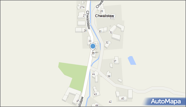 Chwalisław, Chwalisław, 35, mapa Chwalisław