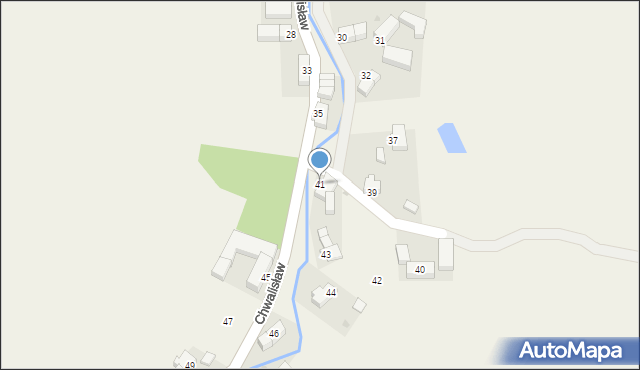 Chwalisław, Chwalisław, 41, mapa Chwalisław