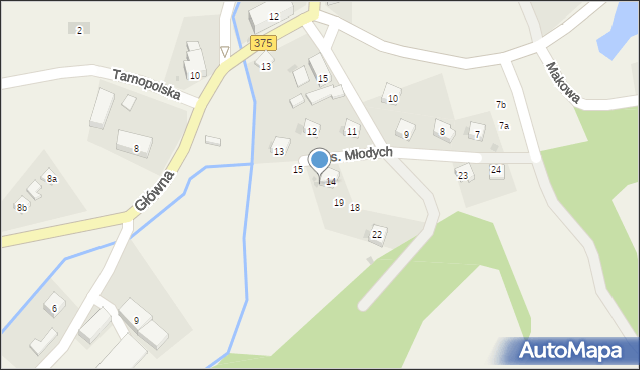 Chwaliszów, Chwaliszów, 17, mapa Chwaliszów