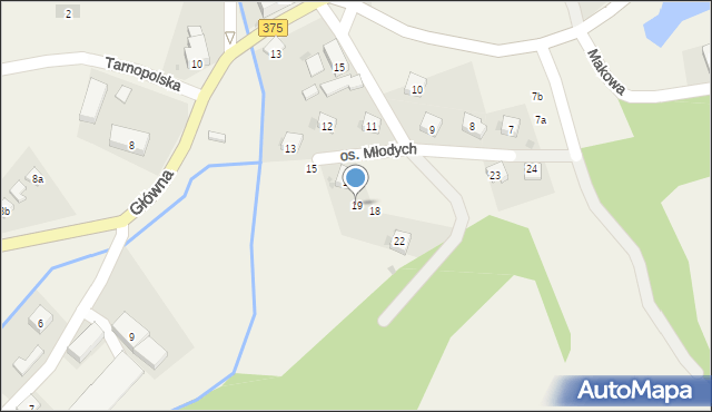 Chwaliszów, Chwaliszów, 19, mapa Chwaliszów