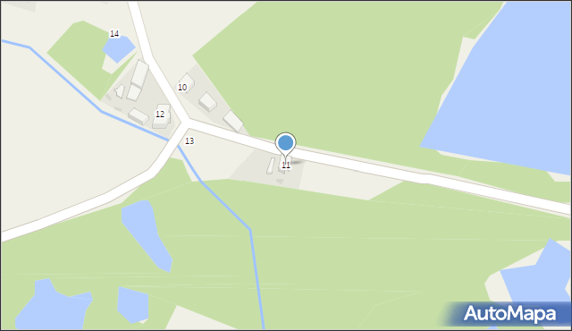 Chwaliszowice, Chwaliszowice, 11, mapa Chwaliszowice