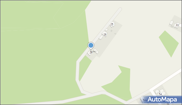 Chwaliszowice, Chwaliszowice, 28, mapa Chwaliszowice