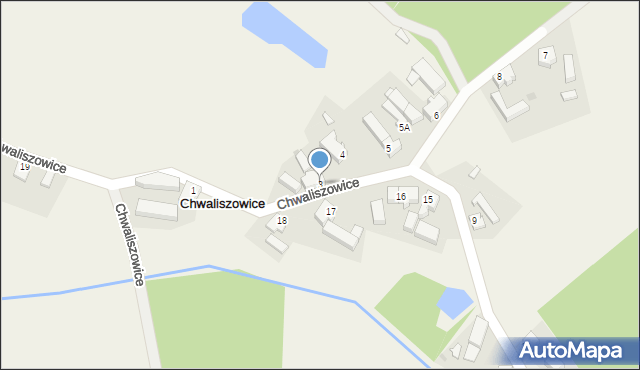 Chwaliszowice, Chwaliszowice, 3, mapa Chwaliszowice