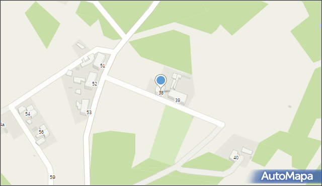 Chwaliszowice, Chwaliszowice, 38, mapa Chwaliszowice