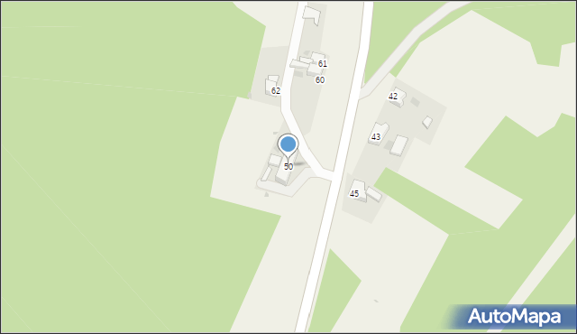 Chwaliszowice, Chwaliszowice, 50, mapa Chwaliszowice