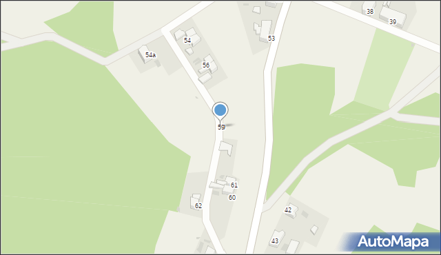 Chwaliszowice, Chwaliszowice, 59, mapa Chwaliszowice