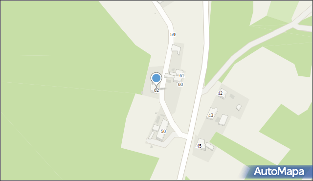 Chwaliszowice, Chwaliszowice, 62, mapa Chwaliszowice