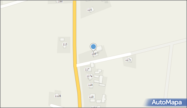 Chwałki, Chwałki, 116, mapa Chwałki