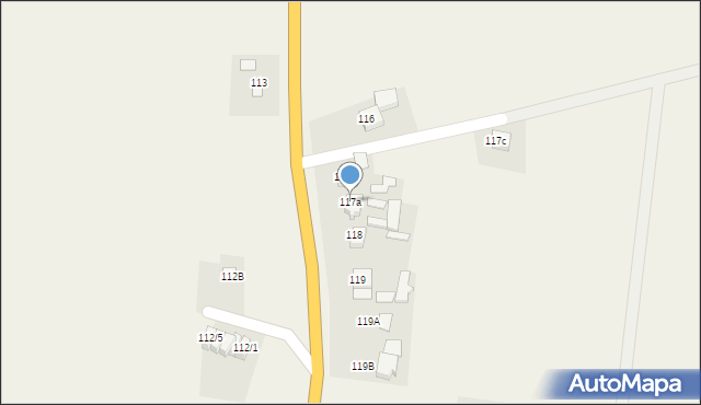 Chwałki, Chwałki, 117a, mapa Chwałki