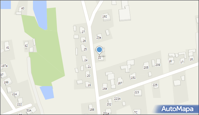 Chwałki, Chwałki, 22, mapa Chwałki