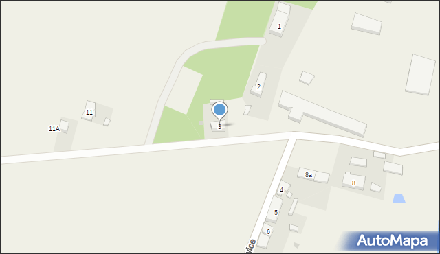 Chwałkowice, Chwałkowice, 3, mapa Chwałkowice