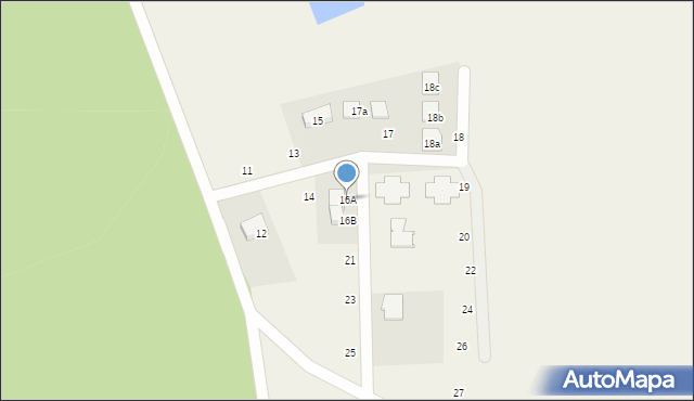 Chwałkówko, Chwałkówko, 16A, mapa Chwałkówko