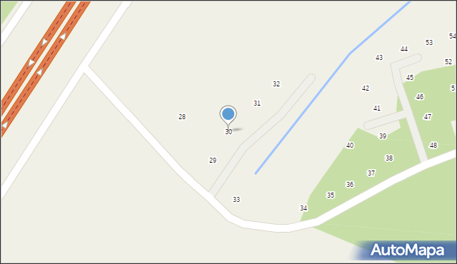 Chwałkówko, Chwałkówko, 30, mapa Chwałkówko