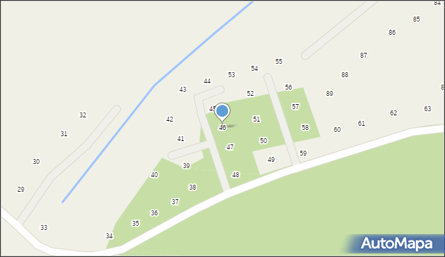 Chwałkówko, Chwałkówko, 46, mapa Chwałkówko