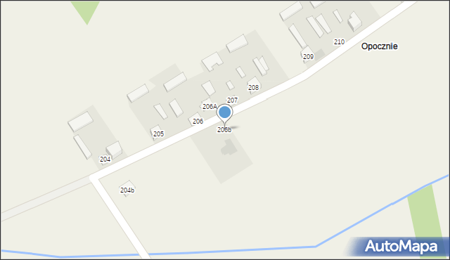 Chwałowice, Chwałowice, 206b, mapa Chwałowice