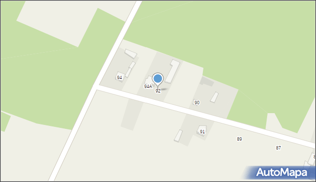 Chwałowice, Chwałowice, 92, mapa Chwałowice