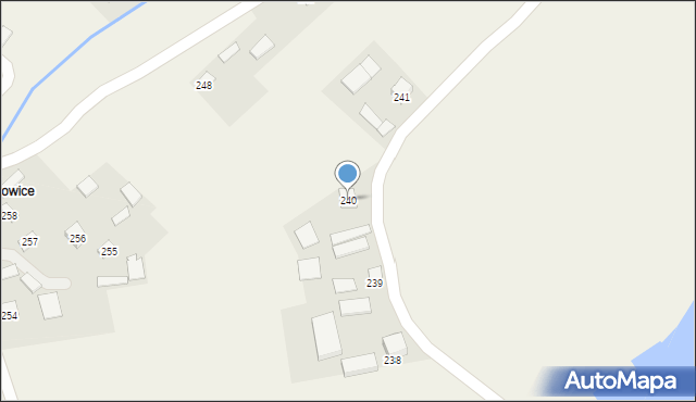 Chwałowice, Chwałowice, 240, mapa Chwałowice