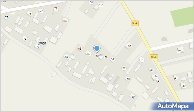 Chwałowice, Chwałowice, 60, mapa Chwałowice