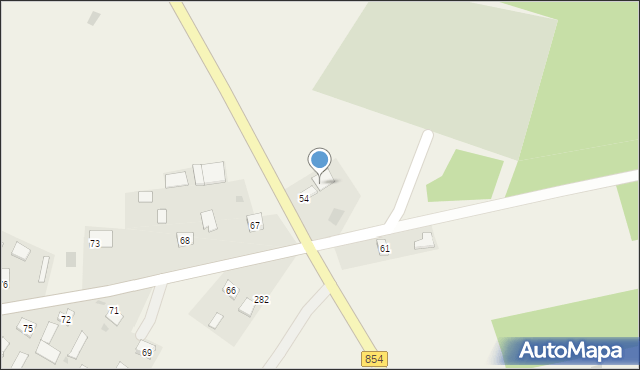 Chwałowice, Chwałowice, 67A, mapa Chwałowice