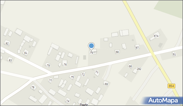 Chwałowice, Chwałowice, 73, mapa Chwałowice