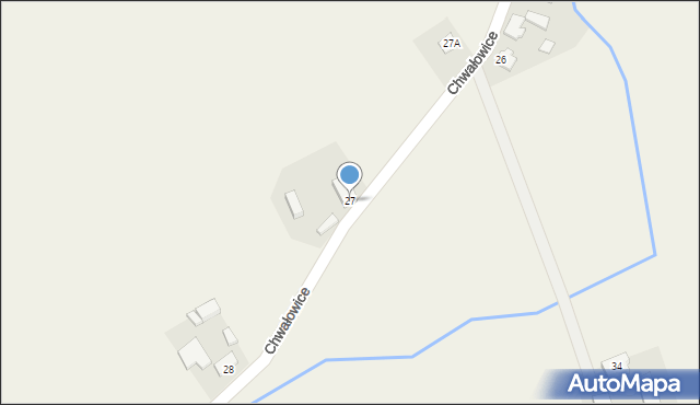 Chwałowice, Chwałowice, 27, mapa Chwałowice