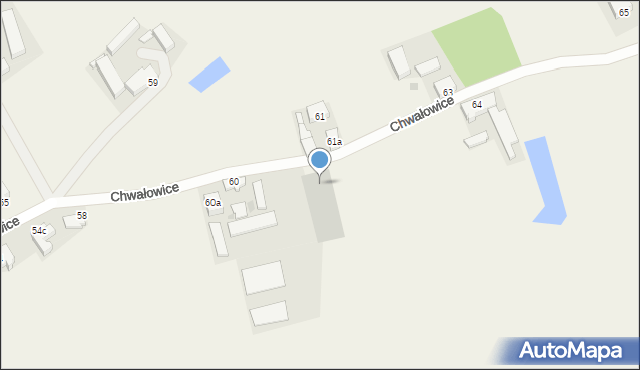 Chwałowice, Chwałowice, 62, mapa Chwałowice