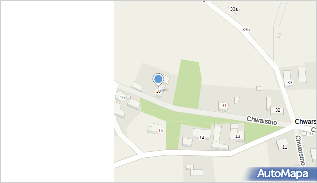 Chwarstno, Chwarstno, 29, mapa Chwarstno