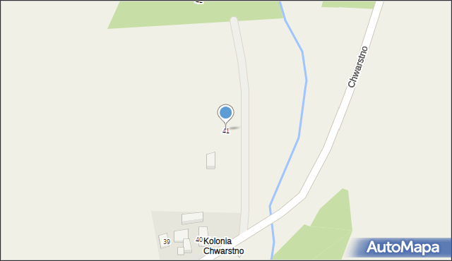 Chwarstno, Chwarstno, 41, mapa Chwarstno
