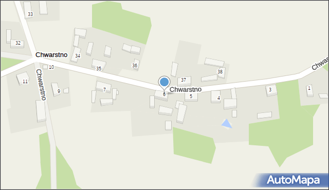 Chwarstno, Chwarstno, 6, mapa Chwarstno