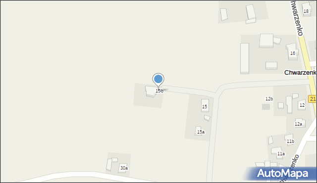 Chwarzenko, Chwarzenko, 15b, mapa Chwarzenko