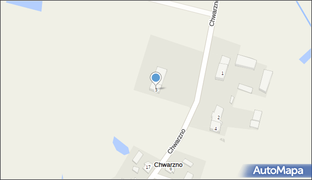 Chwarzno, Chwarzno, 3, mapa Chwarzno