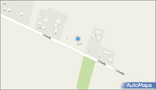 Chwiły, Chwiły, 5, mapa Chwiły