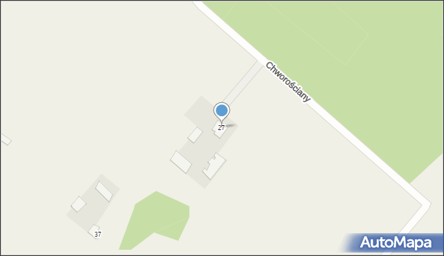Chworościany, Chworościany, 27, mapa Chworościany